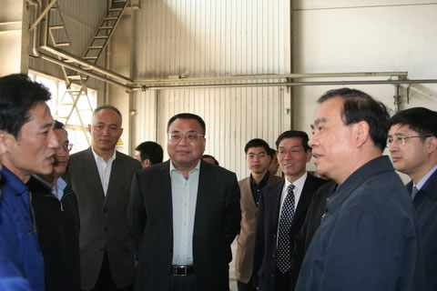 吕祖善省长来我集团公司调研，，，，，，加速生长装备制造业-企业新闻-浙江杭机股份有限公司