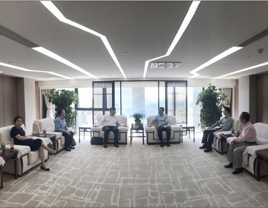 杭州市“三会”常务副会长兼秘书长李强煜一行走访杭机-企业新闻-浙江杭机股份有限公司